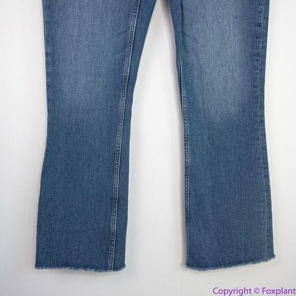 NEW VINEYARD VINES High Rise Kick Flare Jamie Jeans in Indigo, 28 - Picture 3 of 15